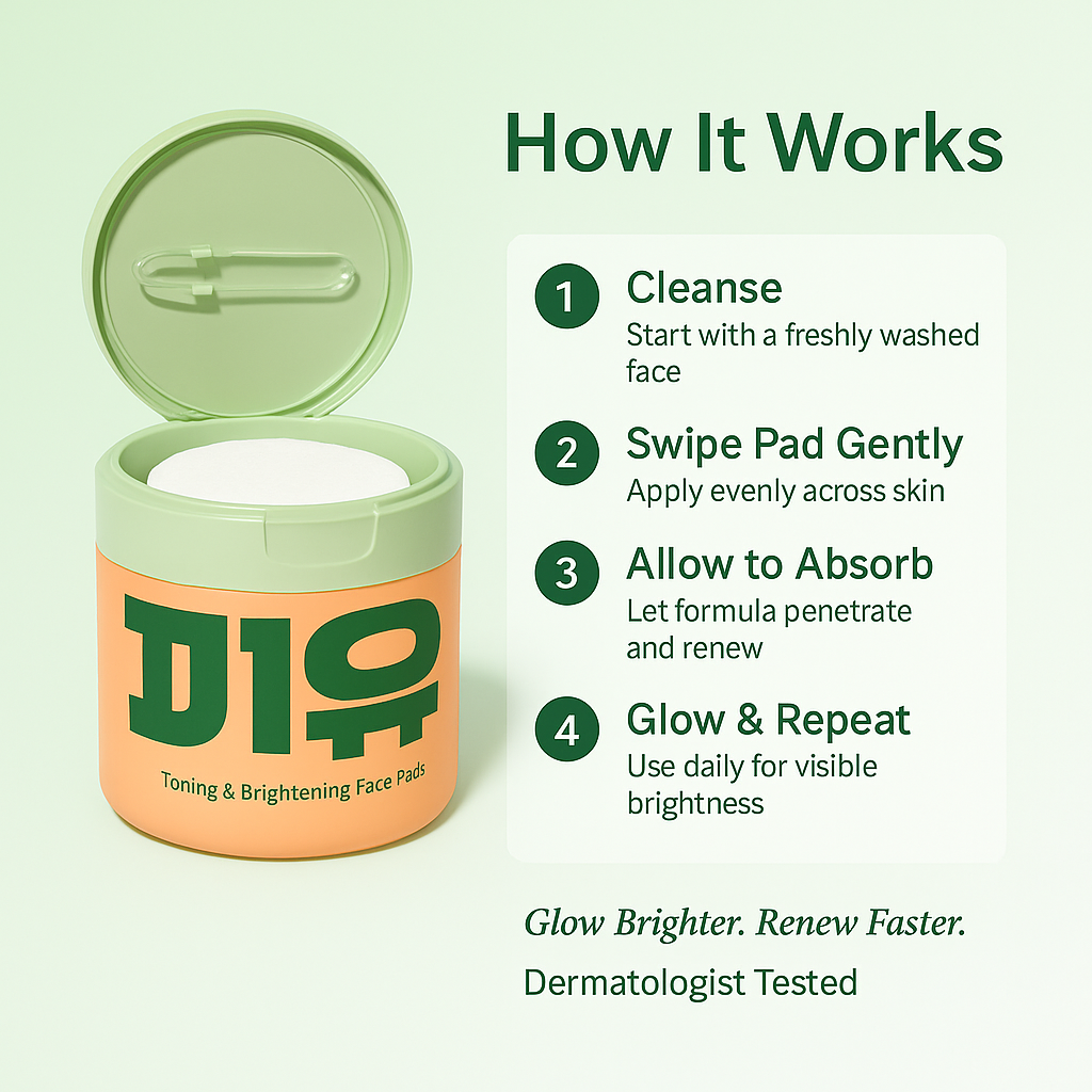 Korean Skin Care Pads